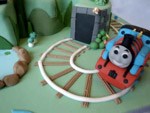 thomas the tank engine train birthday cake